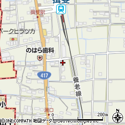 岐阜県揖斐郡揖斐川町脛永2875周辺の地図