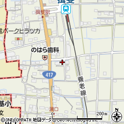 岐阜県揖斐郡揖斐川町脛永652周辺の地図