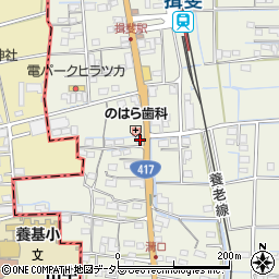 岐阜県揖斐郡揖斐川町脛永908周辺の地図