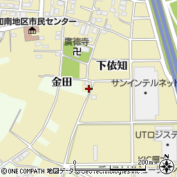 神奈川県厚木市下依知461周辺の地図