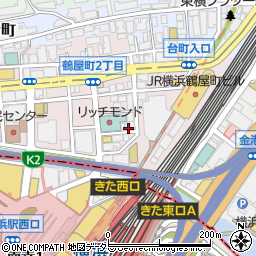 ちからや 横浜鶴屋町店周辺の地図
