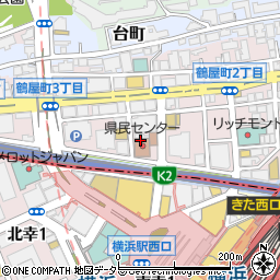 神奈川被害者支援センター（ＮＰＯ法人）周辺の地図