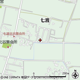 千葉県茂原市七渡3440-3周辺の地図