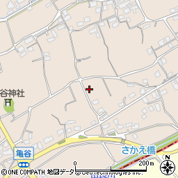 鳥取県東伯郡北栄町亀谷333周辺の地図