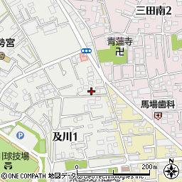 和田ハイツＢ周辺の地図