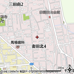 神奈川県厚木市妻田北4丁目6-5周辺の地図