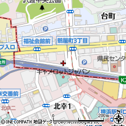 神奈川県横浜市神奈川区鶴屋町3丁目32-8周辺の地図
