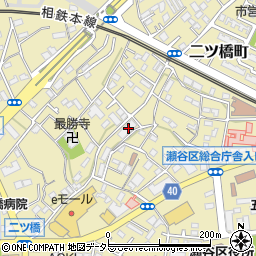 神奈川県横浜市瀬谷区二ツ橋町4767周辺の地図