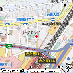 横浜スクウェアビル周辺の地図