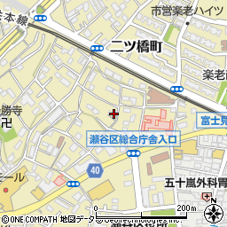 神奈川県横浜市瀬谷区二ツ橋町288-1周辺の地図
