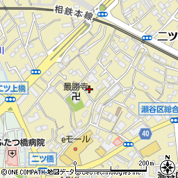 神奈川県横浜市瀬谷区二ツ橋町351周辺の地図