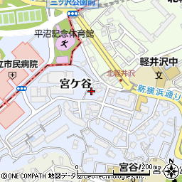 メゾン軽井沢周辺の地図