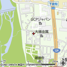 神奈川県厚木市金田48周辺の地図