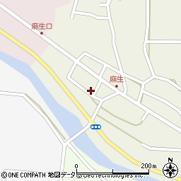 鳥取県鳥取市国府町麻生389周辺の地図