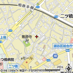 神奈川県横浜市瀬谷区二ツ橋町350周辺の地図