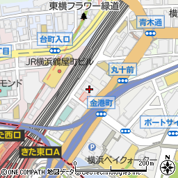 さら就労塾・ぽれぽれ横浜周辺の地図