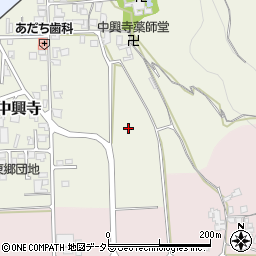 鳥取県東伯郡湯梨浜町中興寺周辺の地図