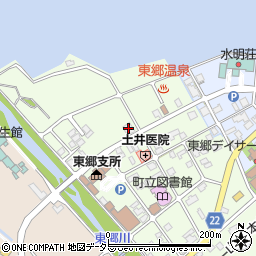 倉吉信用金庫東郷出張所周辺の地図