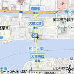島根県松江市末次本町37周辺の地図