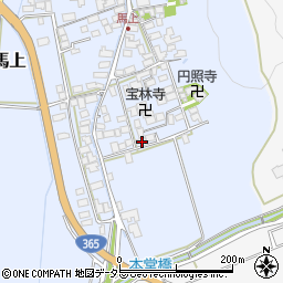 滋賀県長浜市高月町馬上1300周辺の地図