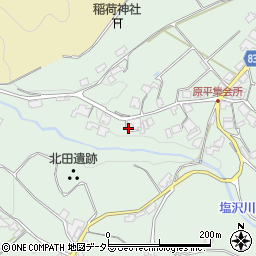 長野県飯田市上久堅838周辺の地図