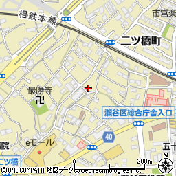 神奈川県横浜市瀬谷区二ツ橋町4770-4周辺の地図