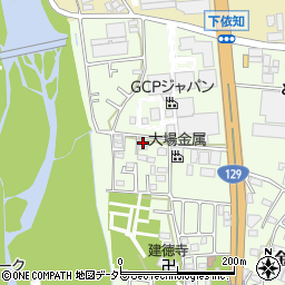 神奈川県厚木市金田48-5周辺の地図