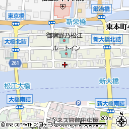 松江山忠ビル周辺の地図