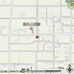 岐阜県揖斐郡揖斐川町脛永702周辺の地図