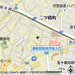 神奈川県横浜市瀬谷区二ツ橋町288-11周辺の地図