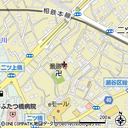 神奈川県横浜市瀬谷区二ツ橋町351-11周辺の地図
