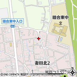 神奈川県厚木市妻田北2丁目21-16周辺の地図
