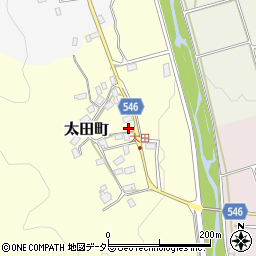 滋賀県長浜市太田町108-1周辺の地図