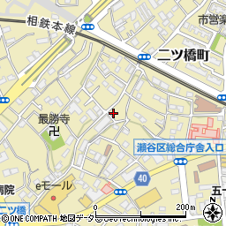 神奈川県横浜市瀬谷区二ツ橋町4770-3周辺の地図