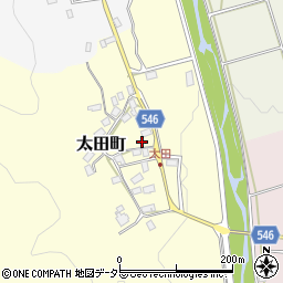 滋賀県長浜市太田町109周辺の地図