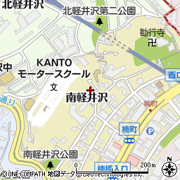 神奈川県横浜市西区南軽井沢15-5周辺の地図