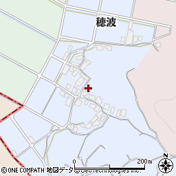 鳥取県東伯郡北栄町穂波304-2周辺の地図