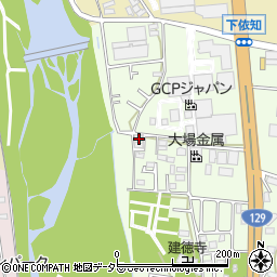 神奈川県厚木市金田50周辺の地図