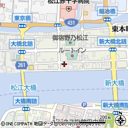 東本町名店街周辺の地図