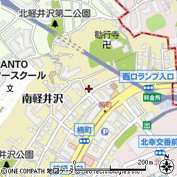 神奈川県横浜市西区南軽井沢10-7周辺の地図