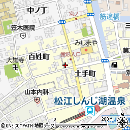 乃木屋商店周辺の地図