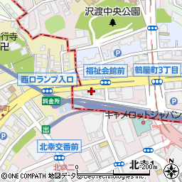 神奈川県横浜市神奈川区鶴屋町3丁目35周辺の地図