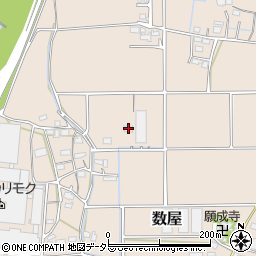 岐阜県本巣市数屋739-3周辺の地図