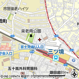 神奈川県横浜市瀬谷区三ツ境5-4周辺の地図