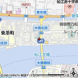 島根県松江市末次本町32周辺の地図
