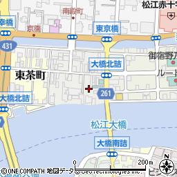 島根県松江市末次本町19周辺の地図