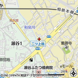 神奈川県横浜市瀬谷区二ツ橋町388-2周辺の地図