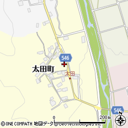 滋賀県長浜市太田町108周辺の地図
