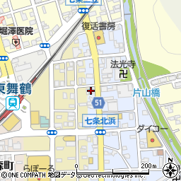 パリミキ　東舞鶴店周辺の地図