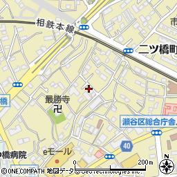 神奈川県横浜市瀬谷区二ツ橋町354-7周辺の地図